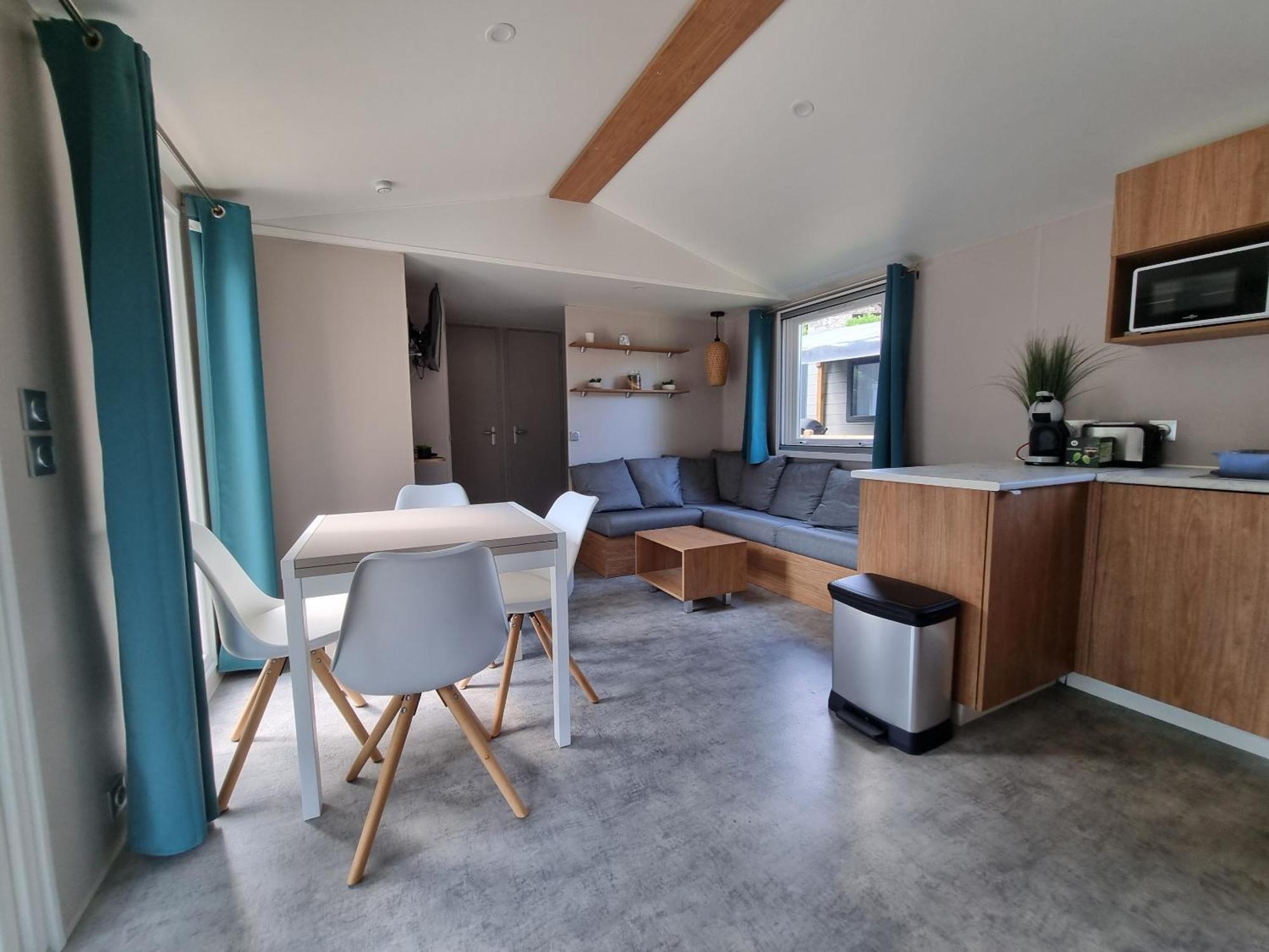 Camping Le Hameau Des Pecheurs 호텔 Novalaise 객실 사진